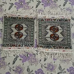 iki onune ak haly