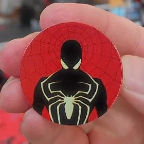 Spiderman Stikerli Tel postawk