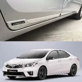 Corolla Gapy Nikel Molding