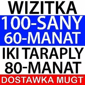 Menu Wizitka Flayer Reklama