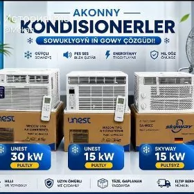 AŸNADA GOŸULŸA TÄZE KONDISONER