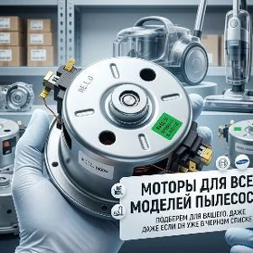 Моторы для пылесосов Pilsos