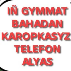 Karopkasyz telefon alyas