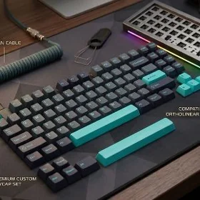 Кейкапы бирюзовый ABS