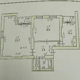 Советская Элитка 8эт 2ком 85м²