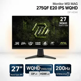 Монитор MSI MAG 275QF E20 IPS Monitor MSI