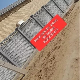 Beton zabor