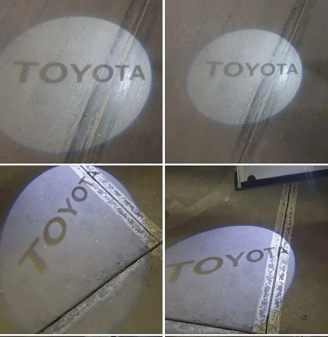 "TOYOTA" ýazgyly gapy çyra