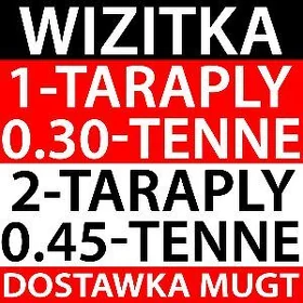 Wizitka Tarketka Logo Nakleyka