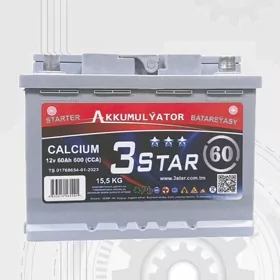 Akkumulyator ⭕️ 3star 12v60ah