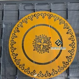 restoranlar ucin aynadan stol