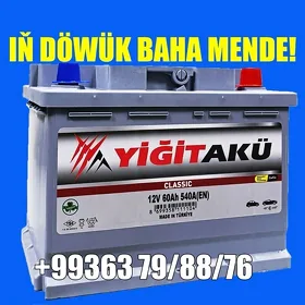 Akumulýator ÝIGIT AKÜ 🧿12V60A