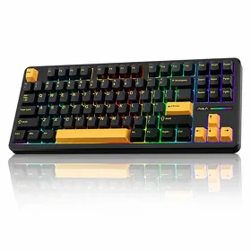 3-х Режимная механическая игровая клавиатура AULA F87 Klawiatura