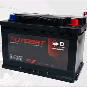 Akkumulyator 🚘 Autobat 75AH