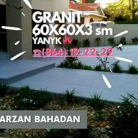 ⬜Granit PLITA we BORDÝUR–ARZAN