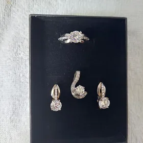 kümüş komplekt