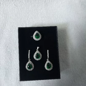 kümüş komplekt
