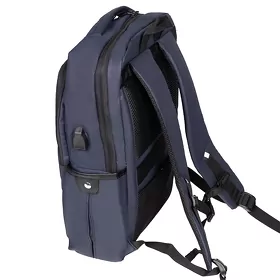 Рюкзак модель 20061, Oxford материал, размер 27x45x14 см, Usb, синий