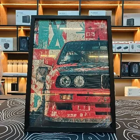 🖼 КАРТИНА BMW E30 / RETRO CAR