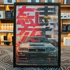 🖼 КАРТИНА NISSAN SKYLINE GT-R