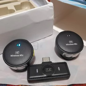 2in1 Wireless Lavalier Microph
