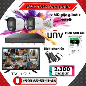 💥 Kamera UNV komplekt AHD 💥