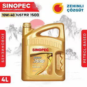 Sinopec J500 10w40 4L (Benzin)
