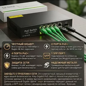 Switch Gig PoE