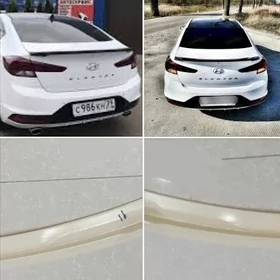 Elantra 19-20ý. banan spoýler