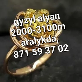 gyzyl alyan gymmat bahadan