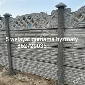 @ussat@ beton zabor warotalar