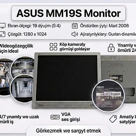 ASUS MM19S monitor 19" 4:3