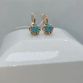 ЗОЛОТЫЕ СЕРЬГИ.