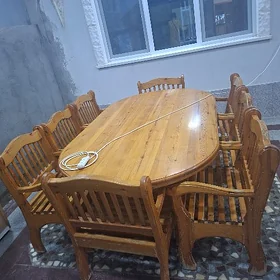 Стол Стул 8 Адамлык