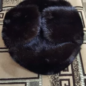 шапка норковая мужская