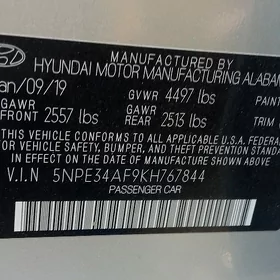 Hyundai Sonata 2019