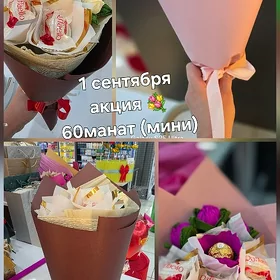 Uly AKCIYA🔥 Gűl shokolad 💐
