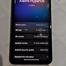 Redmi note 12