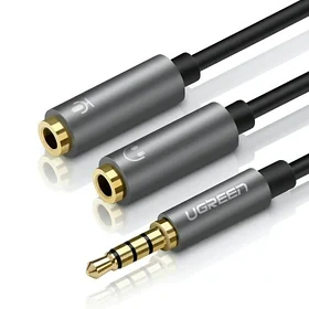AUX > 2×AUX ⭐️ naus+mic UGREEN