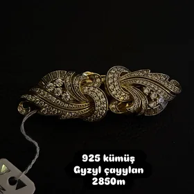 kümüş broşka