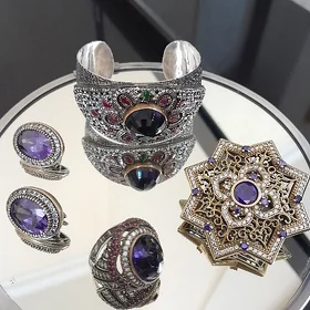 ШИКАРНЫЙ СЕРЕБРЕННЫЙ КОМПЛЕКТ