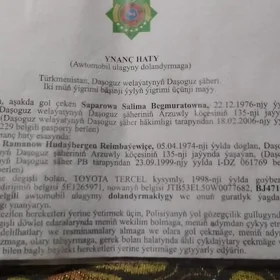 Ynanç haty tapyldy