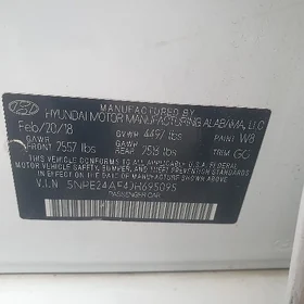 Hyundai Sonata 2018