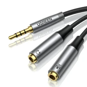 3.5mm > 2×AUX ⭐️ AUDIO UGREEN