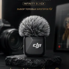 Микрофон Dji Mini Transmitter Wireless (Infinity Black)