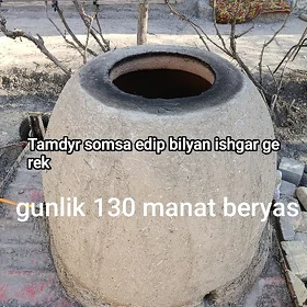 Tamdyr somsa edip bilyan gerek