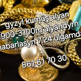 gyzyl alÿan in̈ gymmat bahadan