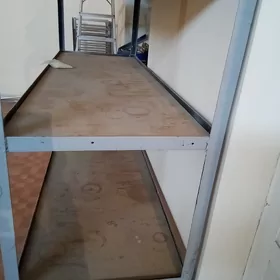 Стеллажи разные 4угалок