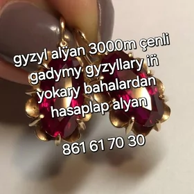 gyzyl alýan in gymmat bahadan