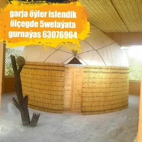 Gara öýler ( Ak öýler)